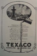 Texaco golden clear superiority Ad 1924.