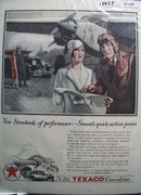Texaco a new standard of performance Ad 1928