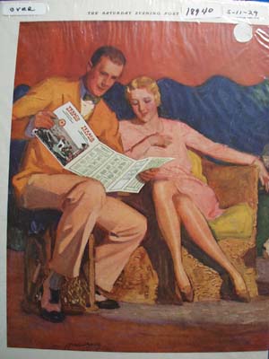 Texaco take a tour Ad 1929
