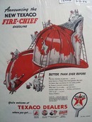 Texaco fire-chief gas better than ever Ad 1946 Ad