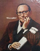 Texaco Sky-Chief gasoline Jack Benny Ad 1968.