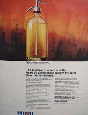 Union 76 oil secondary recovery Ad 1968.