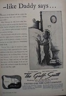 United Gas Pipe Line Co. like daddy says Ad 1942