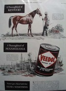 Veedol oil natures gift Ad 1940.