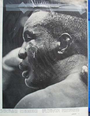 Cassius Clay & Sonny Liston Fight Article 1964