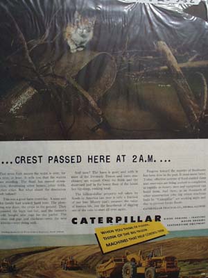 Caterpillar Crest Passed Here At 2 AM Ad 1952