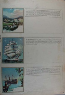 Ink blotter catalog page from the 1920's.