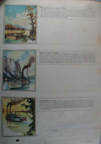 Ink blotter catalog page from the 1920's.