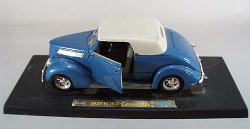 Ford 1937 Convertibles Model on black base by Road Legends