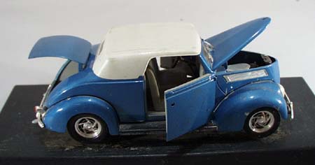 Ford 1937 Convertibles Model on black base by Road Legends