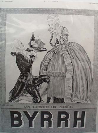 Byrrh Un Conte De Noel Ad 1932