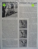 Ty Cobb form player to pilot ad by Eddie Collins.