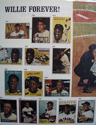 Willie Mays card collection Ad 1972.