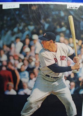 Ted Williams ensures quality of Sears sports equipment photo Ad 1962