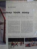 Color photo ad of Montreal Canadiens great Jean Beliveau.