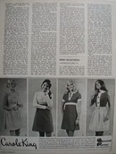 Carole King make him take a double take Ad 1972.