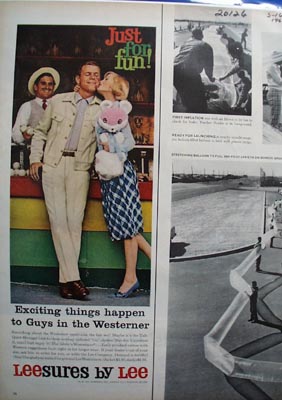 Leesures by Lee Ad 1960.
