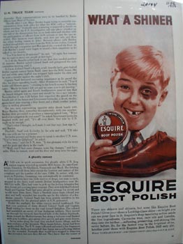 Esquire boot polish Ad 1956