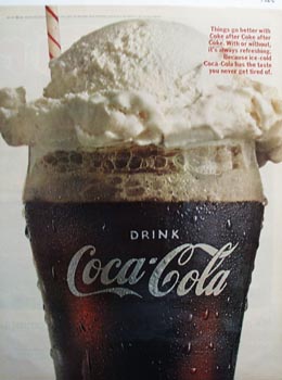 Coca-Cola makes thing go better Ad 1966.