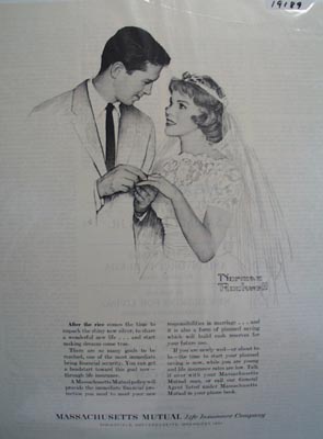 Massachusetts Mutual after the rice Ad 1960.