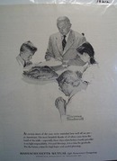 Massachusetts Mutual prayer for a bright future Ad 1962.