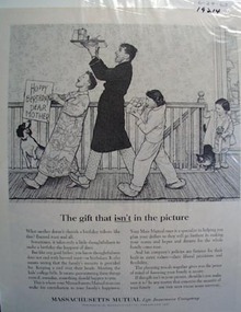 Massachusetts Mutual family security Ad 1963
