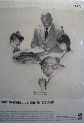 Massachusetts Mutual prayer for a bright future Ad 1964