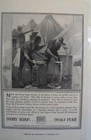 Ivory soap for hard worker men Ad 1916.