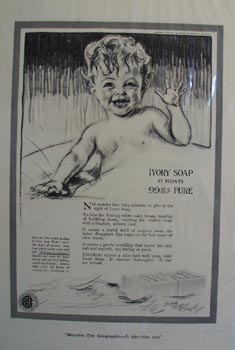 Ivory soap for delicate skin Ad 1920.