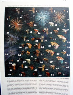 Helen Shaw 101 trout and salmon flies Ad 1960.