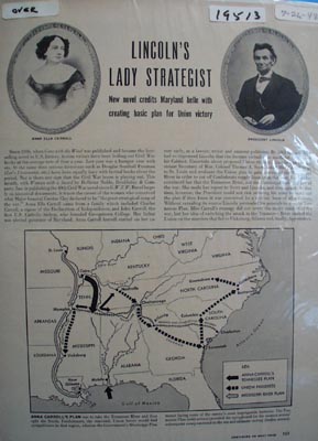 Lincolns lady strategist Ad 1948.