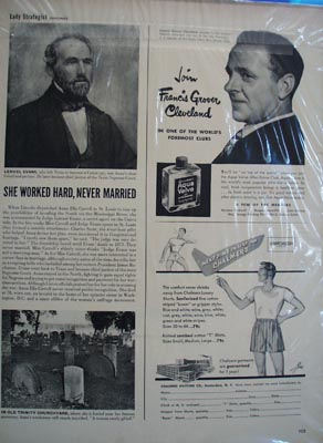 Lincolns lady strategist Ad 1948.