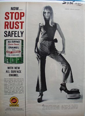 Acme Quality Enamel Stop Rust Ad 1965