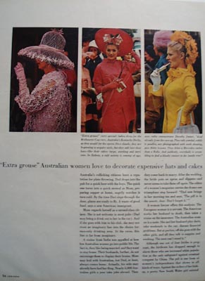 Australian Women & Hats Article 1966