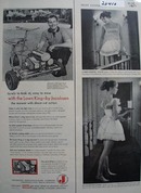 Lawn King By Jacobsen East to Mow Ad 1957