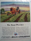 Allis Chalmers The Good Provider Ad 1943