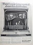 Kitchen Aid Something Crooked Ad 1968