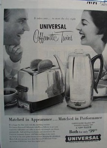 Universal Matched in Appearance Ad 1957