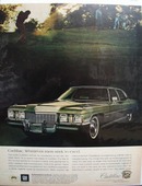 Cadillac Wherever Men Seek To Excel Ad 1972