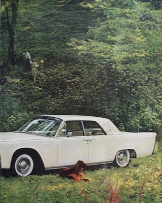 Lincoln Continental Classic Beauty Ad 1960