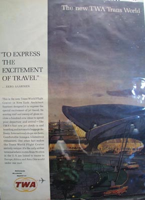 TWA Trans World Flight Center Ad 1962