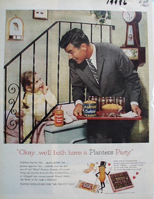 Planters Have a Planters Party Ad 1960