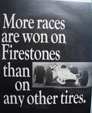 Firestone More Races Are Won Ad 1968
