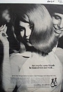 Clairol Shampoo Are You The Same Blonde Ad 1966