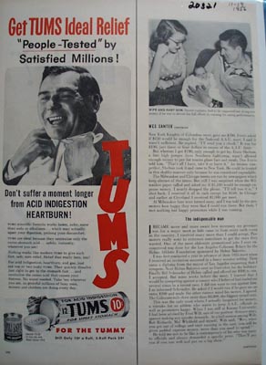 Tums People Tested Ad 1956