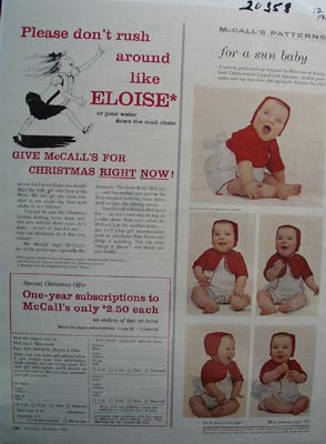 McCalls Christmas Ad 1956