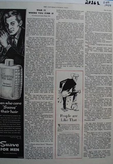 Sauve Hairdressing For Men Who Care Ad 1954