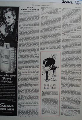 Sauve Hairdressing For Men Who Care Ad 1954