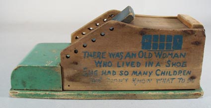 Wolverine old woman shoe toy or mousetrap