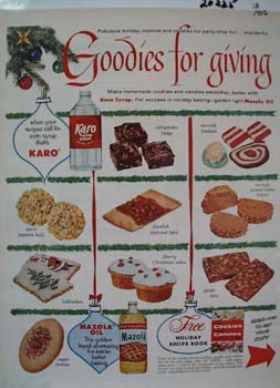 Mazola Oil Goodies for Giving Ad 1956